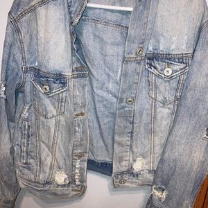 Blue jean jackets